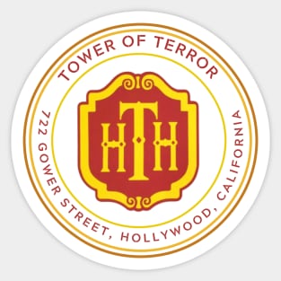 tower of terror Sticker